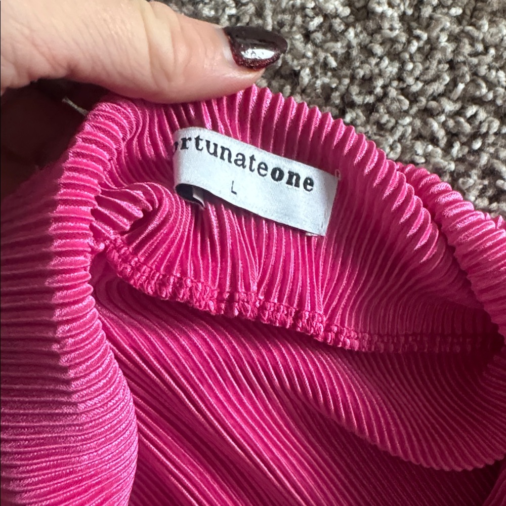 Fortunate One Vibrant Pink dress